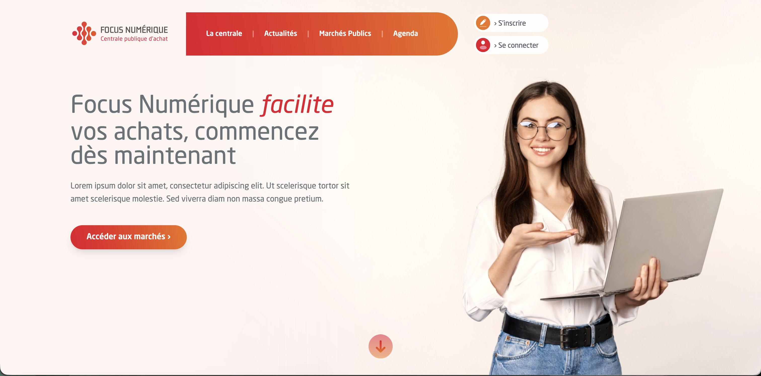 Plateforme Centrale d'Achat Focus Numérique - Syndicat Mixte Val d'Oise Numérique